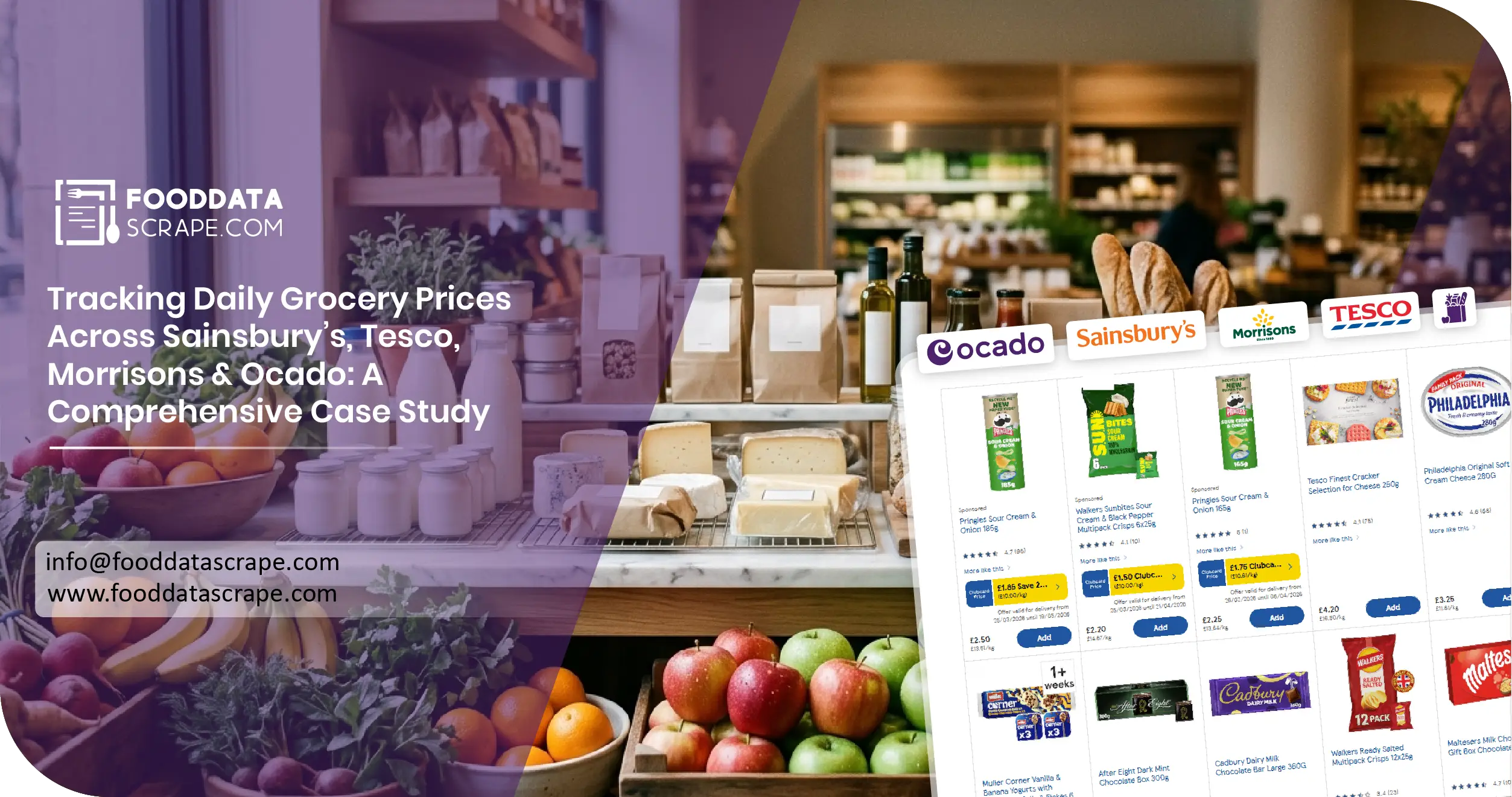 Optimizing Pricing Strategies with Daily UK Supermarket Price Monitoring Across Sainsbury’s, Tesco, Morrisons & Ocado
